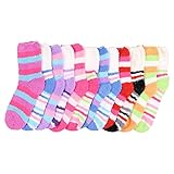 Women's Soft and Warm Fuzzy Sock 12 Packs (One Size Fits Most 13+)