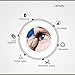 LEDitBe Magnetic False Eyelashes, 3D Black Dual Magnetic, Ultra Thick Ultra Solf And Long for Entire Eyes, Glamorous, Natural Look, Handmade Reusable Eyelashes (Black) 1 Pair/4Pcs
