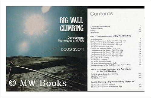 Big Wall Climbing Cover