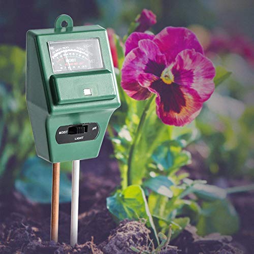 Hathdia Soil PH Meter,Soil Moisture Meter, 3-in-1 Soil Test Kit for PH/Moisture/Light Digital Soil Tester for Indoor/Outdoor Plant Care - Thumbnail 6
