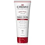 Cremo Barber Grade Original Shave Cream, Astonishingly Superior Ultra-Slick Shaving Cream Fights Nicks, Cuts and Razor Burn, 