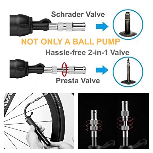 To Inflate Push Bike Tyre Valves Presta Valve Pump Mini Bike Pump