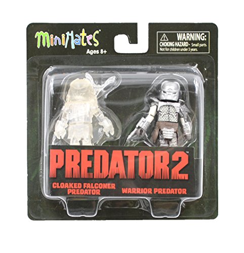 Predator Minimates Series 3 Cloaked Falconer Predator Variant & Warrior Predator 2-Pack