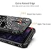 PBRO K20 Plus Case, K20 V Case, Harmony Case, K20 Case, Grace Case,Cute Universe Constellation Dual Layer Soft Silicone & Hard Back Cover Heavy Duty PC+TPU Protective Case-Black