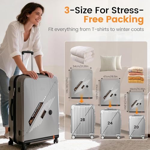 16 Pcs Vacuum Storage Bags,Travel Vacuum Storage Bag with Wireless Charging Pump,for Compressing and Organizing Luggage,Travel Bags,and Clothing, Saves Space,High Efficiency and Portability