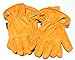 Kinco - 81, Buffalo Leather Work Gloves for Men, 2-pack of Kinco's Toughest & Durable with Nikwax Waterproofing (Medium)