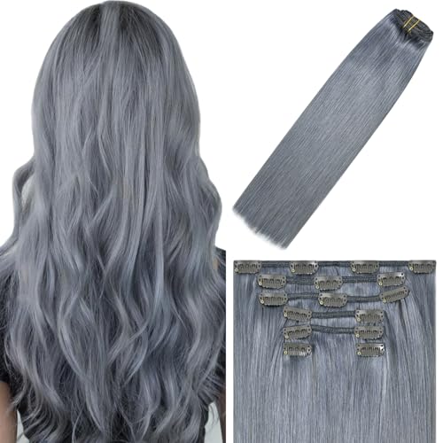WindTouch Clip in Human Hair Extensions Remy 20 Inch 75g