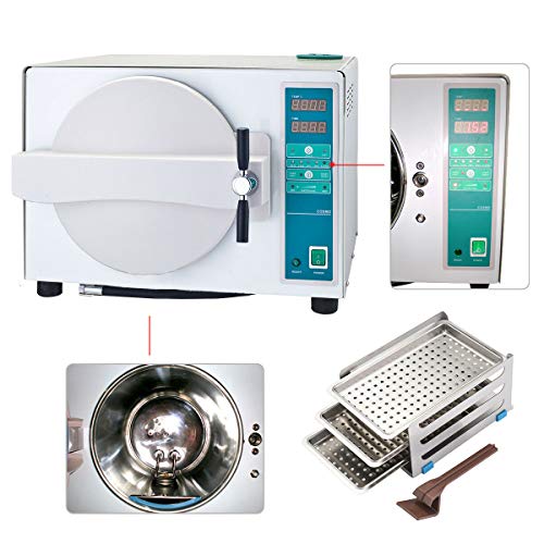 APHRODITE Micro Surgical Vacuum Steam Sterilizer Autoclave 18L Capacity