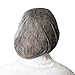 UltraSource Disposable Hair Net/Bouffant Cap, Latex Free, White, 19