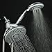 Hotel Spa 1831 30-Setting Ultra-Luxury 3 way Rainfall Shower-Head/Handheld Shower Combo by Top Brand Manufacturer. Choose from 30 full and combined water flow patterns! , 6 Inch , Chrome