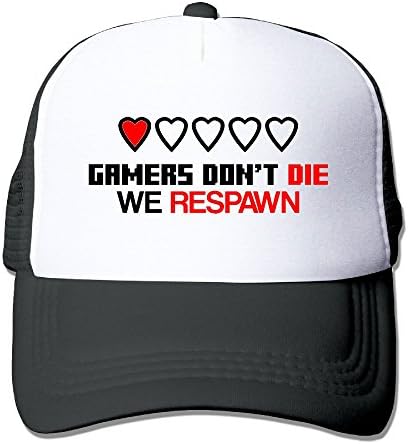 Sheng Men&amp;women Gamers Don't Die Outdoor Hip Hop Hiking Cotton Mesh Caps Adjustable