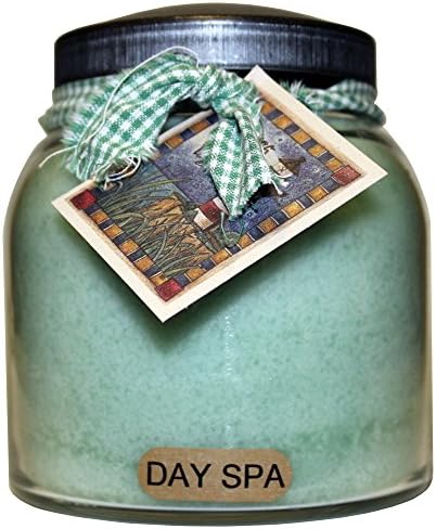 A Cheerful Giver Day Spa Papa Jar Candle 34Ounce