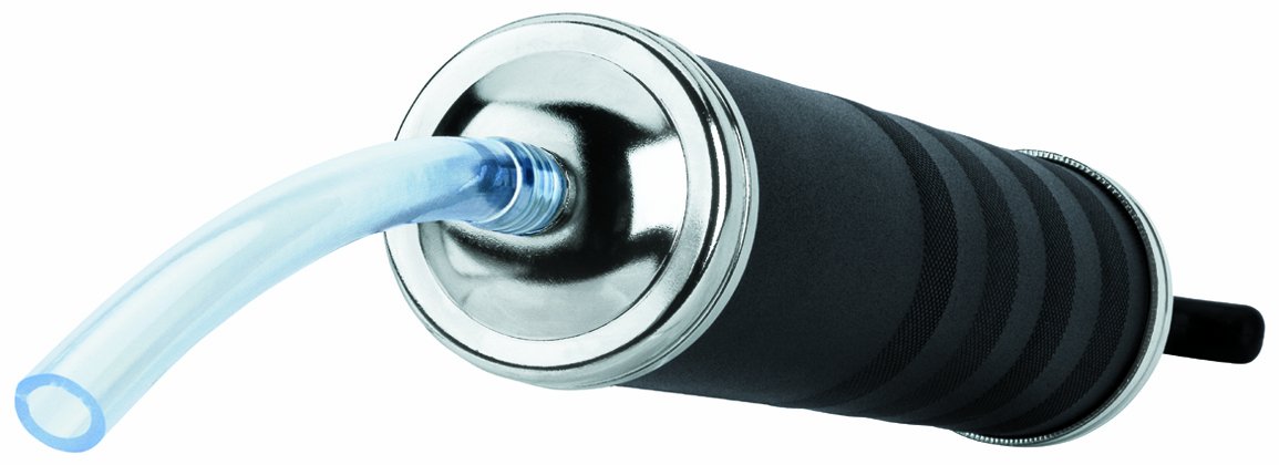 Lumax LX-1185 Black 18 oz. Suction Gun with 12" Vinyl Hose