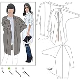 Style Arc Sewing Pattern - Riley Coat (Sizes 04-16)