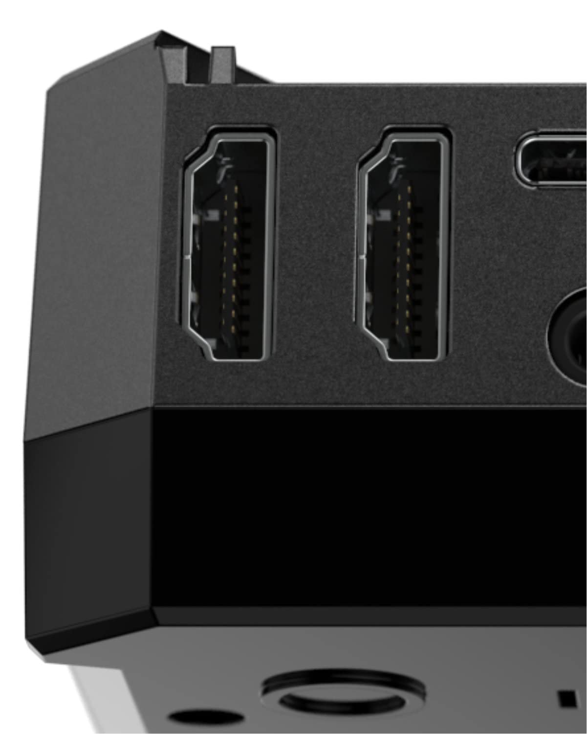 Argon ONE M.2 Aluminum Case for Raspberry Pi 4 with SATA SSD Support | Power Button and Fan | Compatible B-Key and B+M Key