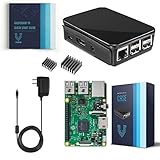 Raspberry Pi 3 Basic Starter Kit--Black Case Edition By Vilros