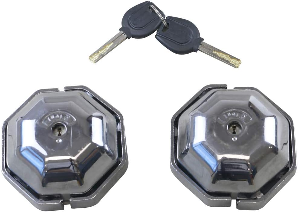 2 Pcs Heavy Duty Lock For Cargo Van Door Garage Shed Door Side And Rear