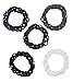 L. Erickson Braided Ponytail Holder 5-Pack - Classic