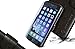 Lockwood iPhone 6s Plus / 6 Plus | Flip Wallet Card Case | Faux Leather | Vintage Black | (5.5 Inch) | Ultra Slim & Light