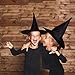 Windy City Novelties Black Witch Hat for Halloween - Fits Adults and Kids
