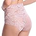 Zuku Life Women's Lace High-Waisted Soothing Underwear Panty