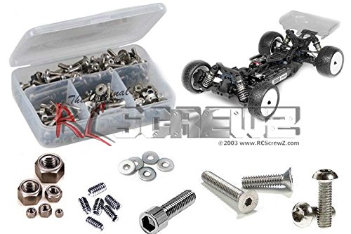 RC Screwz Tekno RC EB410 Buggy 1/10th Stainless Steel Screw Kit #tek017