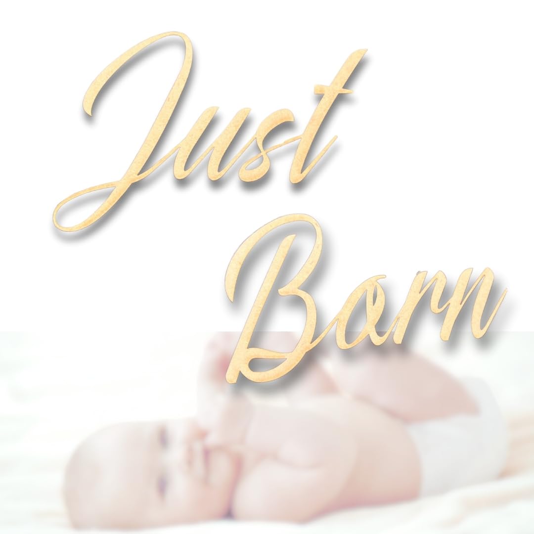 ［SILURE］ジャストボーン ニューボーンフォト 月齢フォト 木製 Just Born 月齢フォトグッズ レジストリー マンスリーカード商品画像