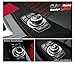 ///M 29mm Idriver I Drive Audio Controller Cover Cap BMW Sticker Emblem Badge Diameter 29mm for BMW 5er F10 F11 1er F20 F21 3er F30 4er F32 F34 F36