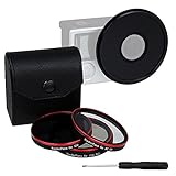 Fotodiox WonderPana Go H3+ Naked Standard Kit for GoPro HERO3+ and HERO4 Cameras, Includes GoTough Filter Adapter System with UV, CPL, ND8 Filters, Lens Cap and Leather Case