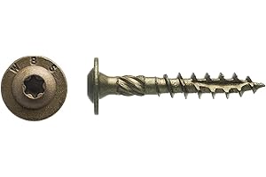 BIG TIMBER 14 x 1-1/2" Bronze T-25 Lag Screw 100/Bucket