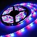 LED Strip Lights, Flexible Strip Lights, eBoTrade 16.2ft 300leds 4.9m Waterproof RGB Color Changing SMD 3528 Adhesive Light Strip with 44key Remote + Power Supply