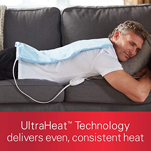 Sunbeam Heating Pad for Back, Neck, and Shoulder Pain Relief with