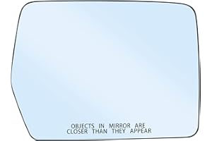 SKARUMMER New Passenger Right Side Heated Mirror Replacement for 2004-2014 Ford F150 Mirrors - Side View Heated Convex Mirror Glass with Rear Holder 4L3Z-17K707-DA