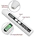 Zinnor Portable Skin Facial Moisture Analyzer Digital Monitor Tester Face Skin Sensor Tester Oil Detector Skin Care Tool
