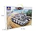 Kazi Building Block Century Military Pzkpfwx2171; Tank Heer #82009 868pcs