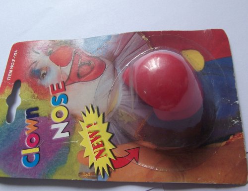 1 Red Style 1 Mix Style Clown Fake Nose for Halloween Masquerade Funcy Ball Party Toy