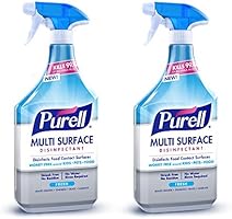 PURELL Multi Surface Disinfectant Spray – Fresh Fragrance, Voted 2018 Product of The Year - 28 oz. Spray Bottle (Pack of 2) - 2845-02-EC