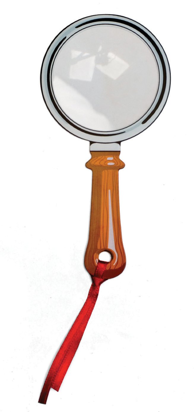 Kikkerland Fresnel Magnifier Bookmark (MG03) — image 1