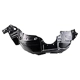 TRQ Front Left Inner Fender Liner Black Drivers