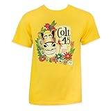 Colt 45 Gold Donkey Tee Shirt Large Yellow