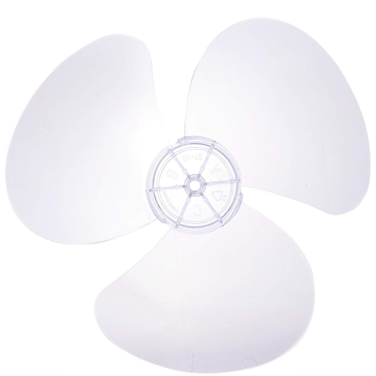 Iiniim Plastic Three Leaves Fan Blade Replacement For Standing