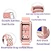X4-TECH Silicone Bands Compatible with Gear Fit2 Watch Soft Silicone Replacement Elastomer Band Plastic Wristband Compatible with Samsung Galaxy Gear Fit 2 SM-R360 Smart Watch (New-Pink)
