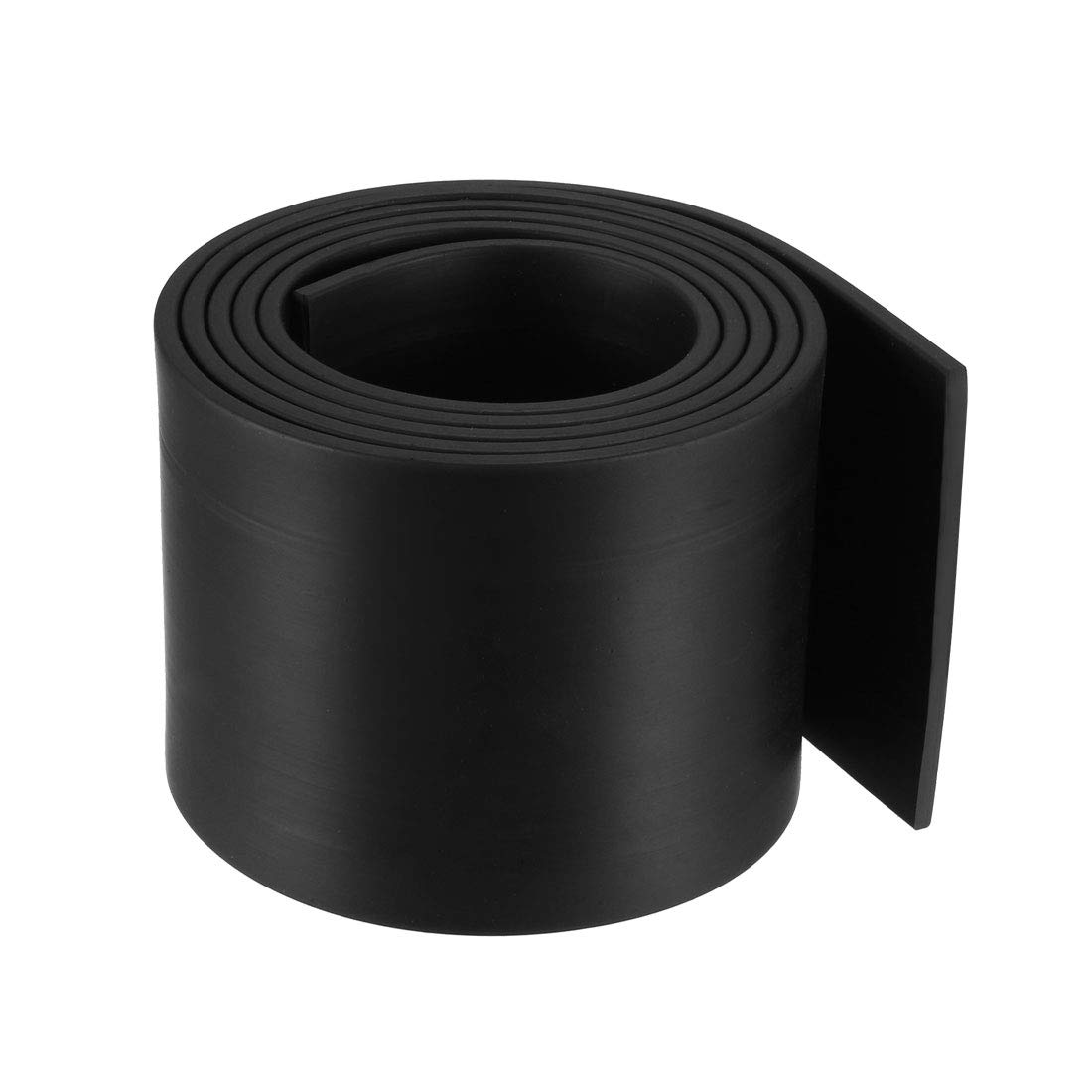 sourcing map Solid Rectangle Rubber Seal Strip 60mm Wide 3mm Thick, 1 Meter Long Black