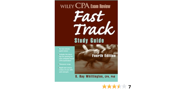 Wiley Cpa Exam Review Fast Track Study Guide Whittington O Ray 9780470196090 Amazon Com Books