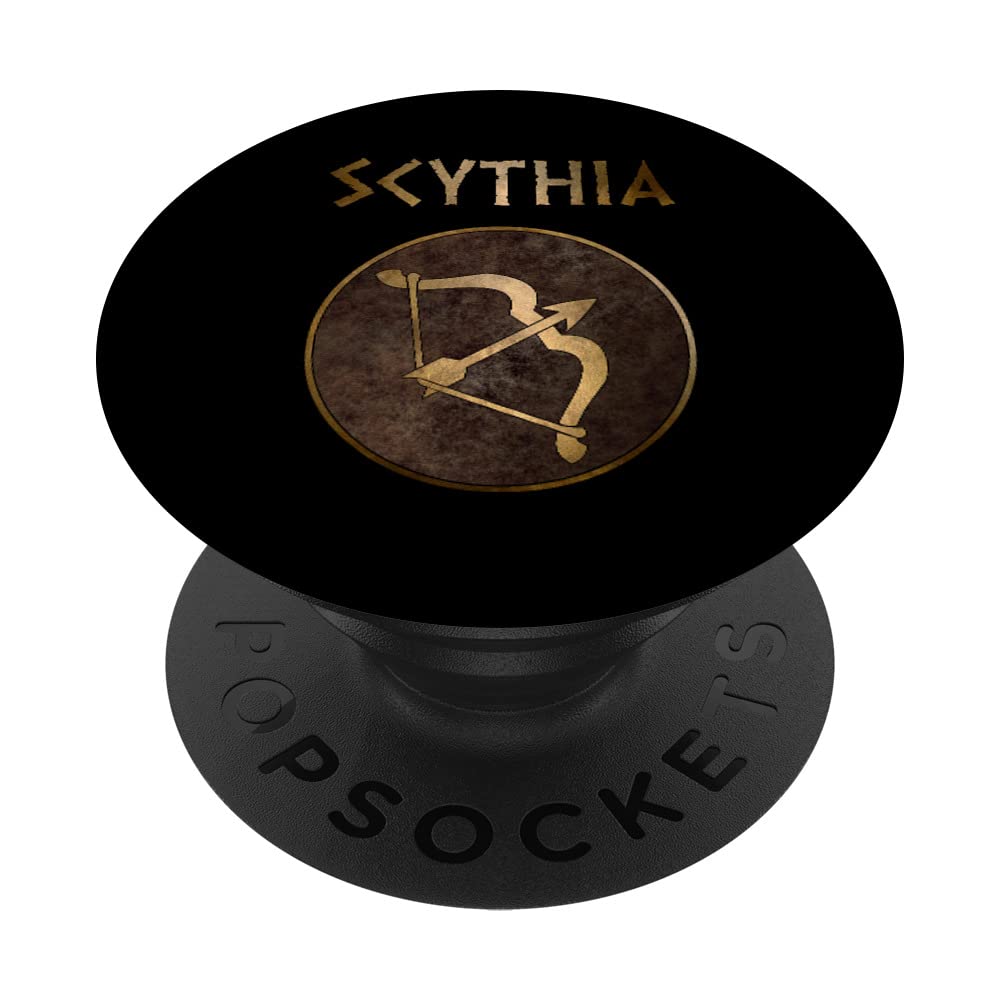 Scythia Ancient Scythian Bow Symbol PopSockets Swappable PopGrip