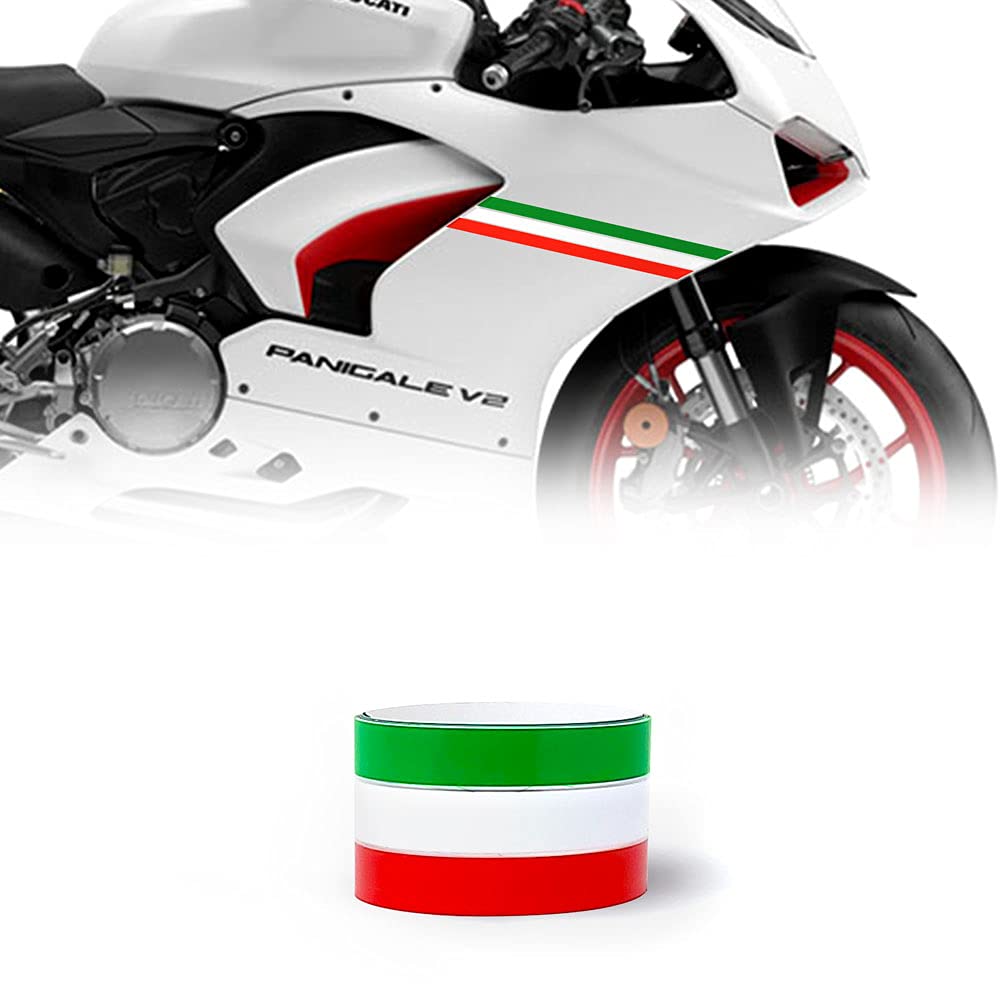 Racing Italy Colours Stripes for Motorcycle