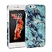 iPhone 6 Case, GMYLE Snap Cover Glossy for iPhone 6 / 6s (4.7 Display) - Blue Marble Pattern Slim Hard Back Case