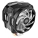 Cooler Master MasterAir MA610P RGB CPU Air Cooler, 6 CDC 2.0 Heatpipes, Aluminum Fins, Push-Pull, Dual MF120R RGB Fans, RGB Lighting for AMD Ryzen/Intel LGA1151