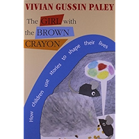 The Girl with the Brown Crayon book cover