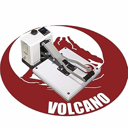 USCutter New 15" x 15" Volcano Digital Clamshell Heat Press with Optional Mug Press Attachment - Image 11